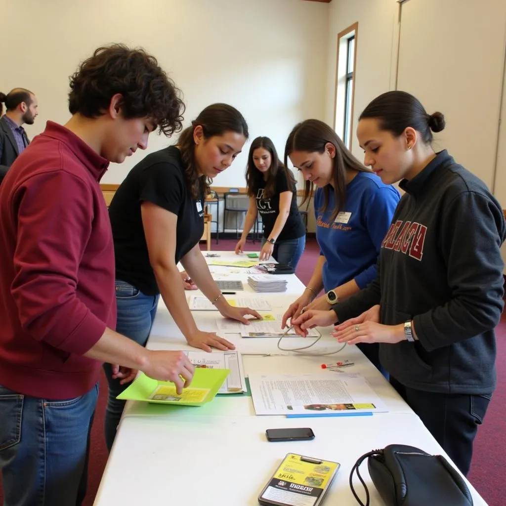 Scholars Engaging in Community Health Fair