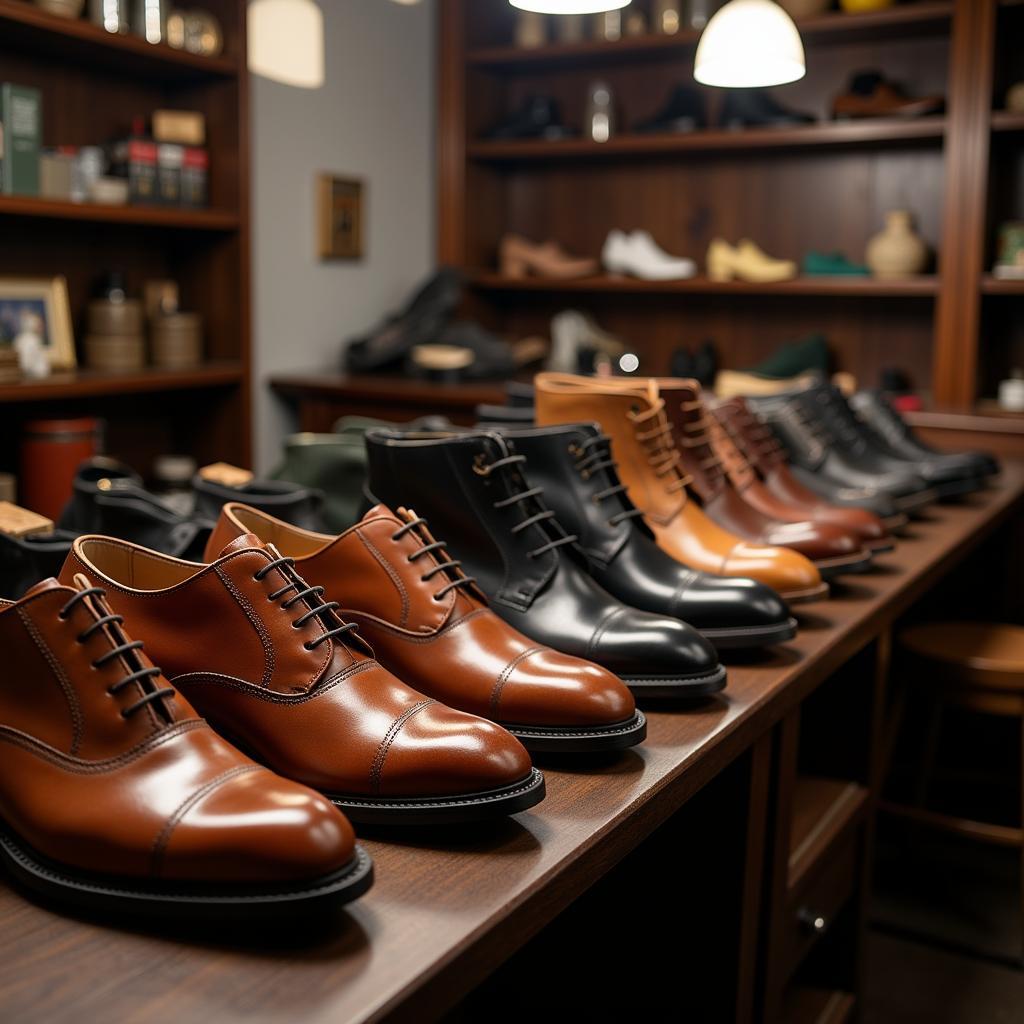 Professional shoe shine on Westheimer Road