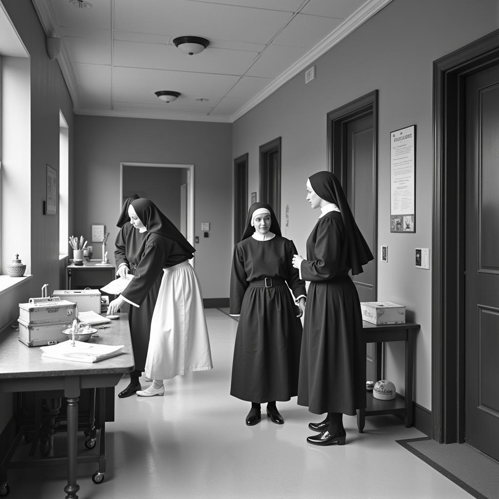 Sisters of Charity in early 20th century