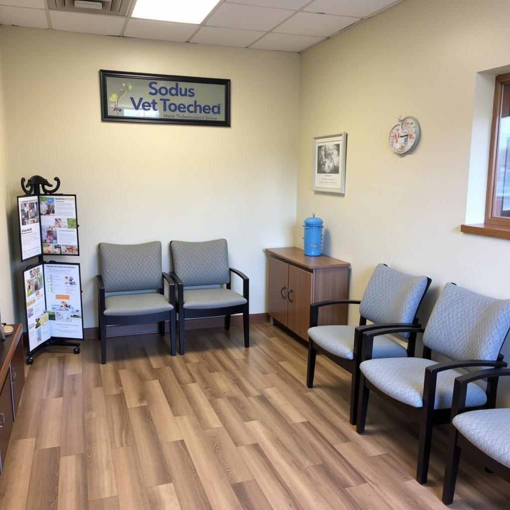 Sodus Vet Hospital waiting area