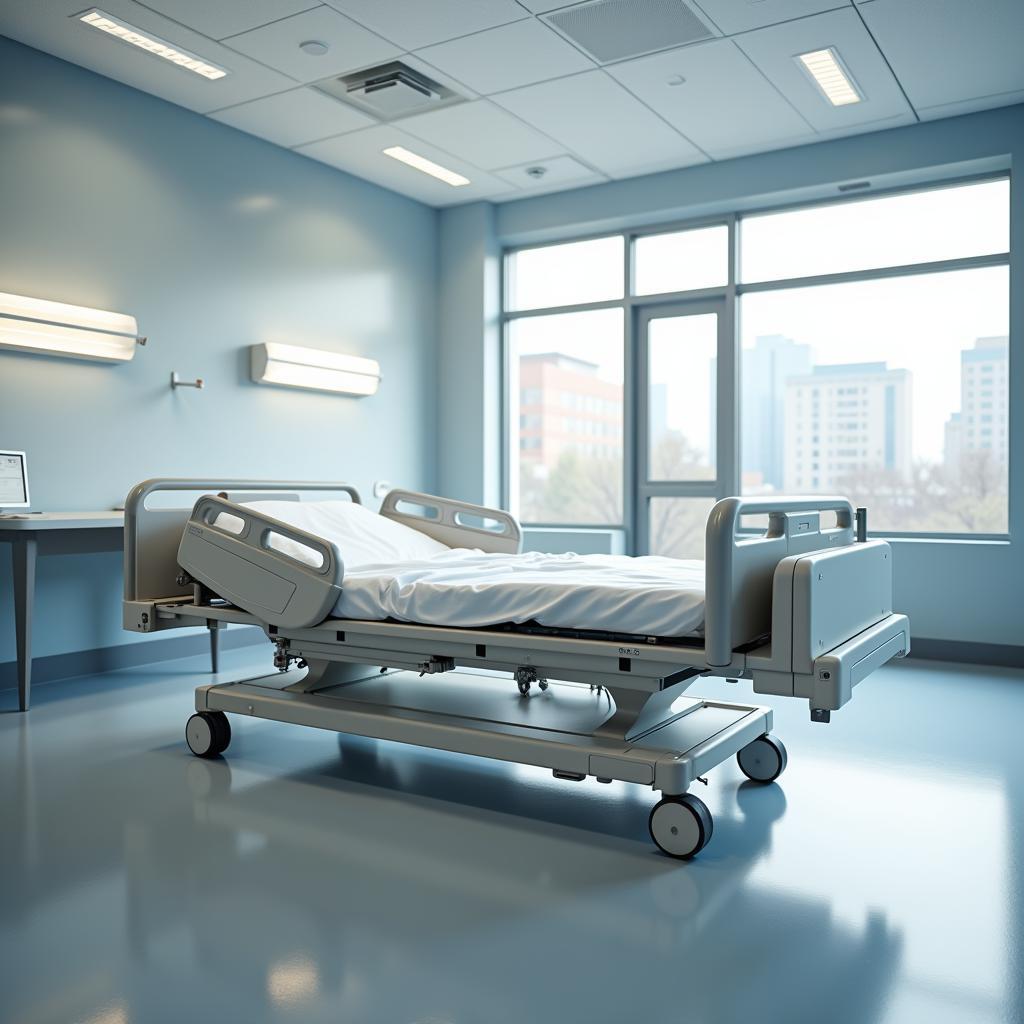 Modern hospital room with Soma bed