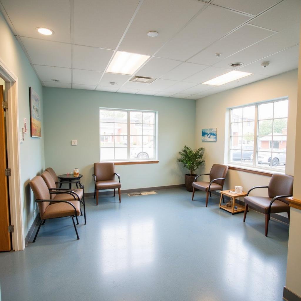 Comfortable Waiting Area at Sorensen Vet Hospital 