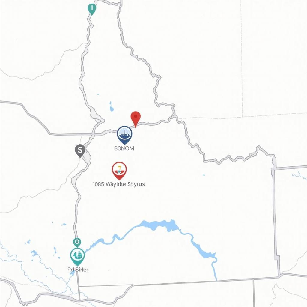 Map of South Idaho State Hospital Locations