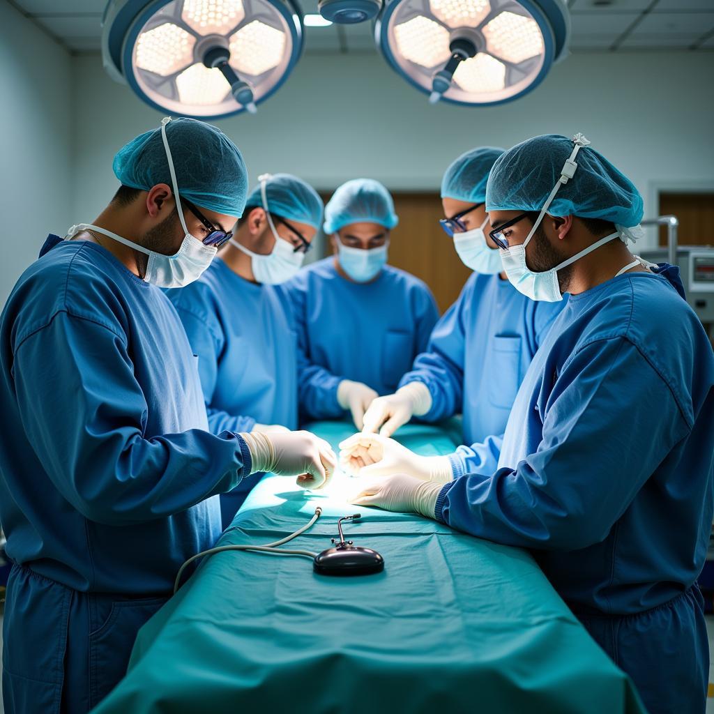 Highly Skilled Surgical Team