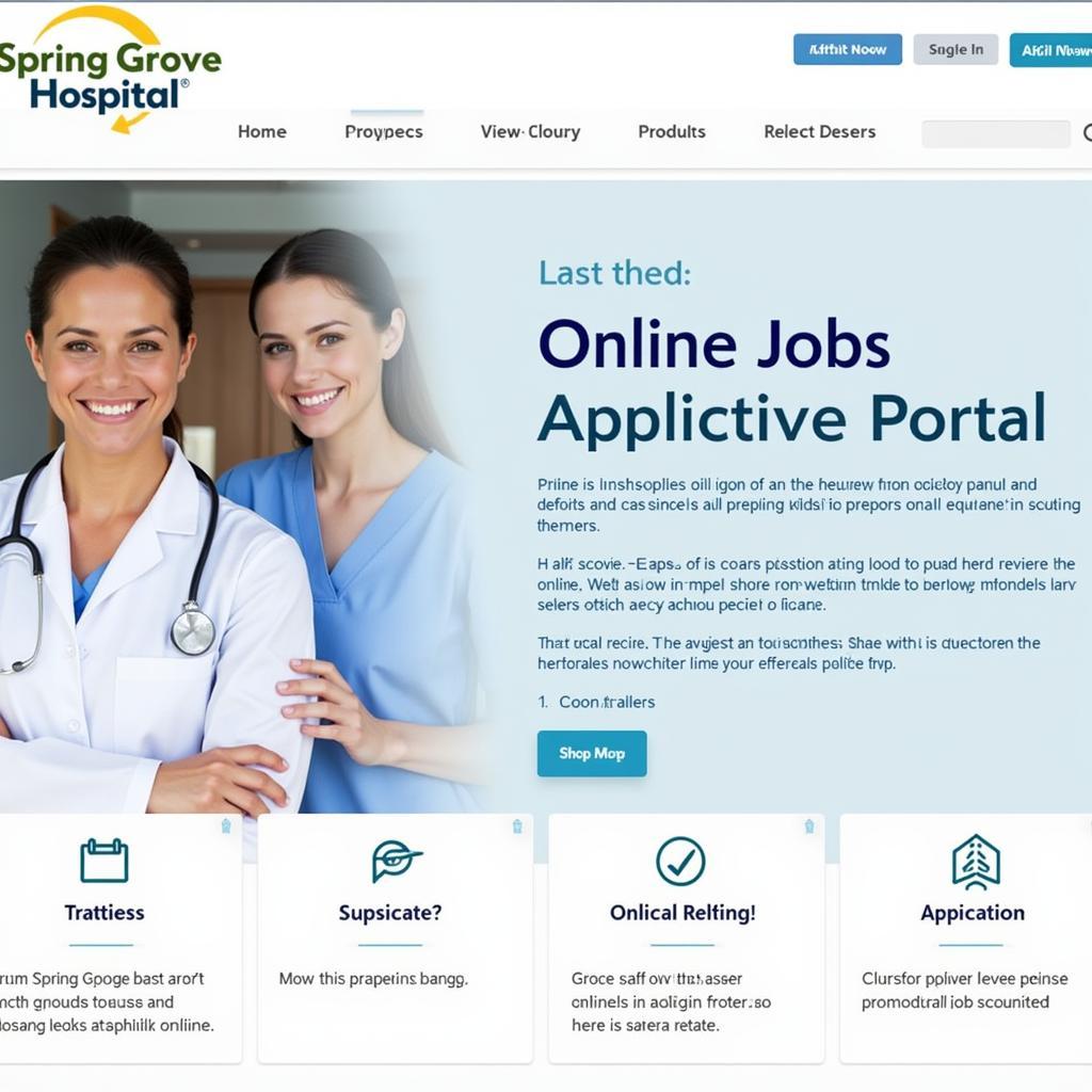 Spring Grove Hospital Online Job Application