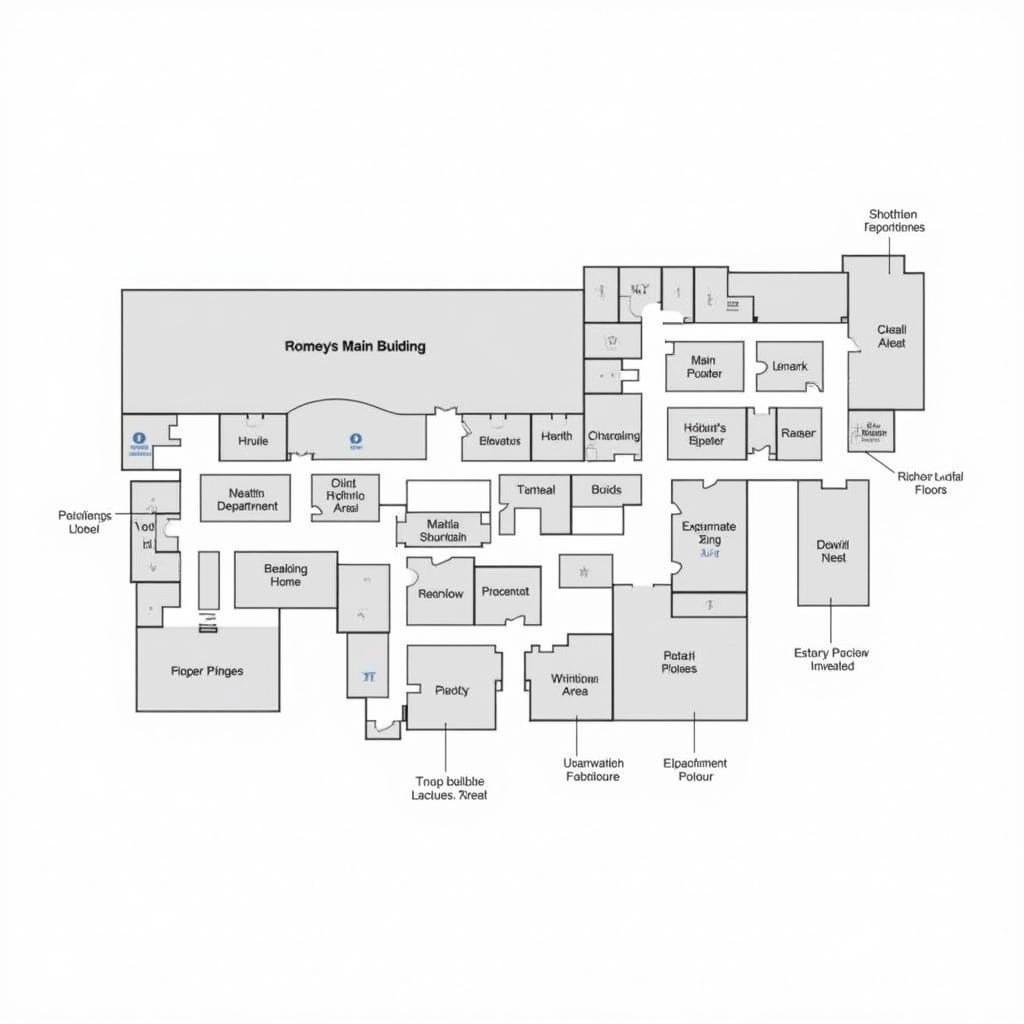 St Agnes Hospital Main Building Floor Plan