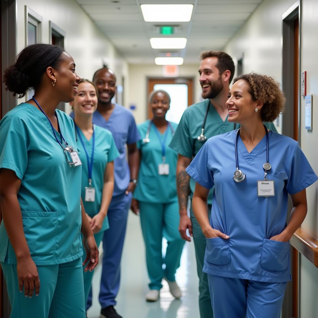 Medical Team at St. Andrews Memorial Hospital