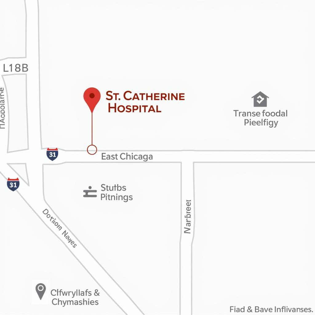 St. Catherine Hospital Location and Map