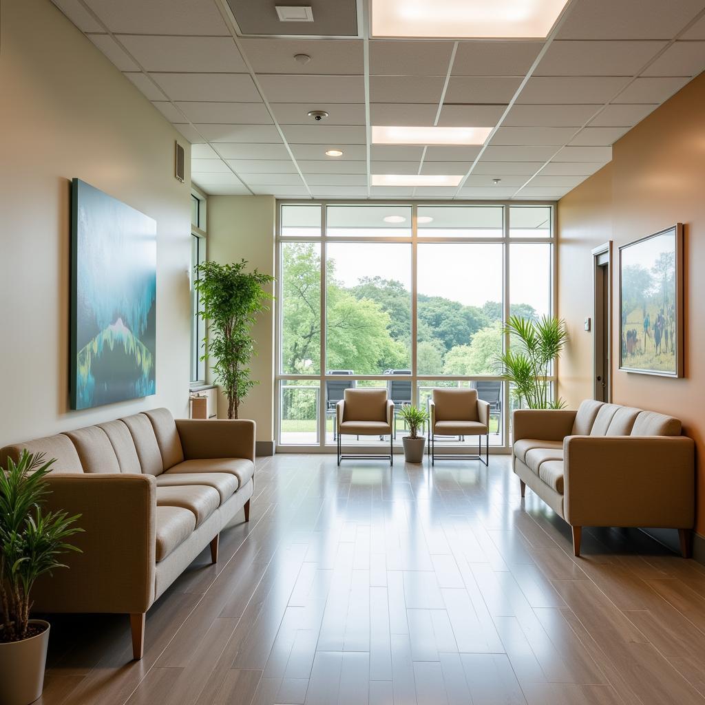 Welcoming Waiting Area in St Croix Hospital