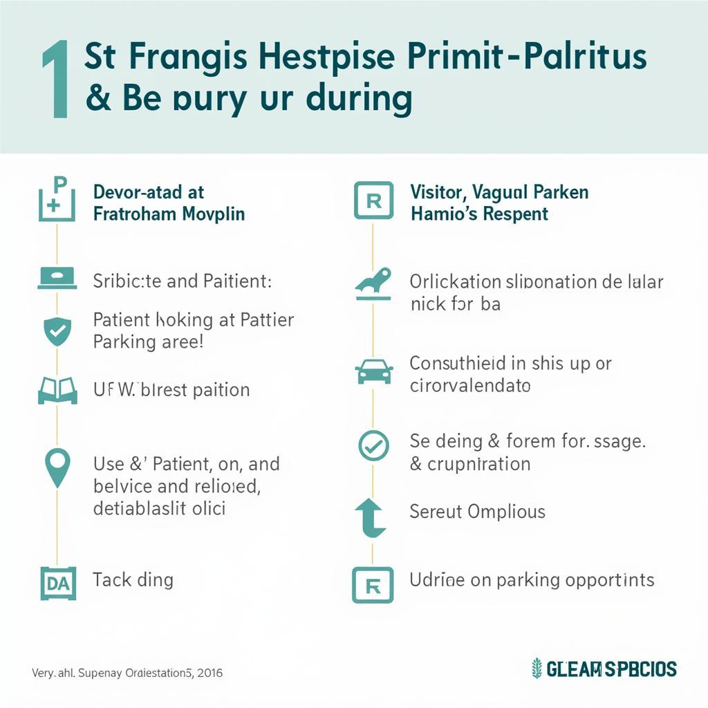 St. Francis Hospital Parking Guidance