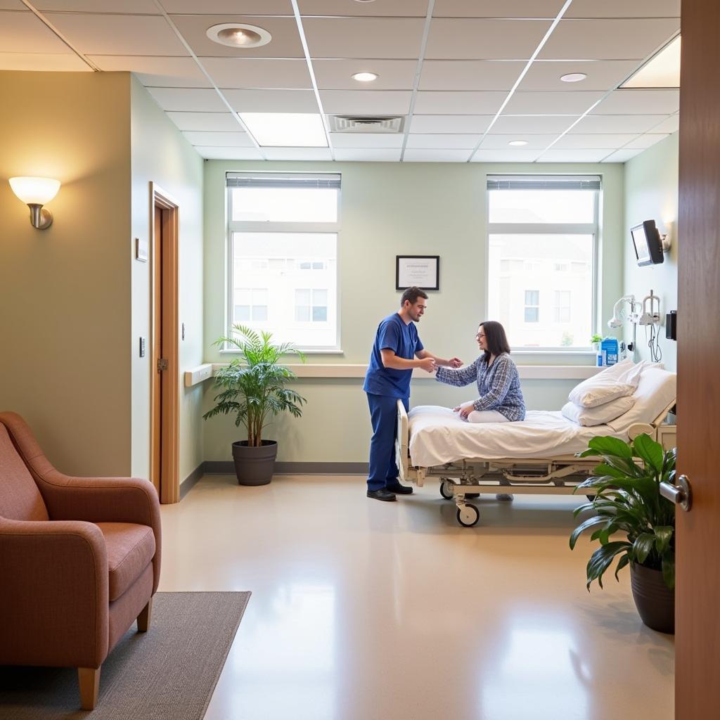 St. Joseph's Wayne Hospital Patient Room