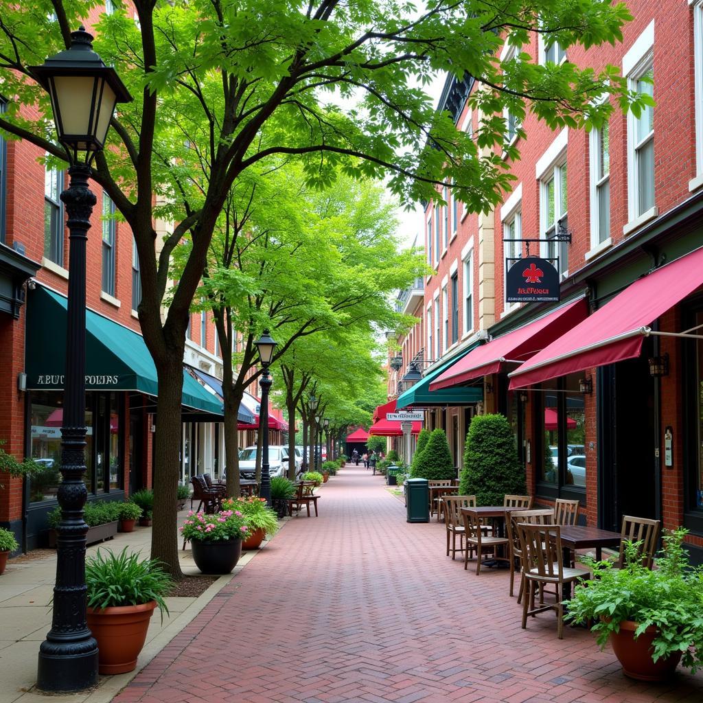 Upscale Neighborhood near DePaul Hospital