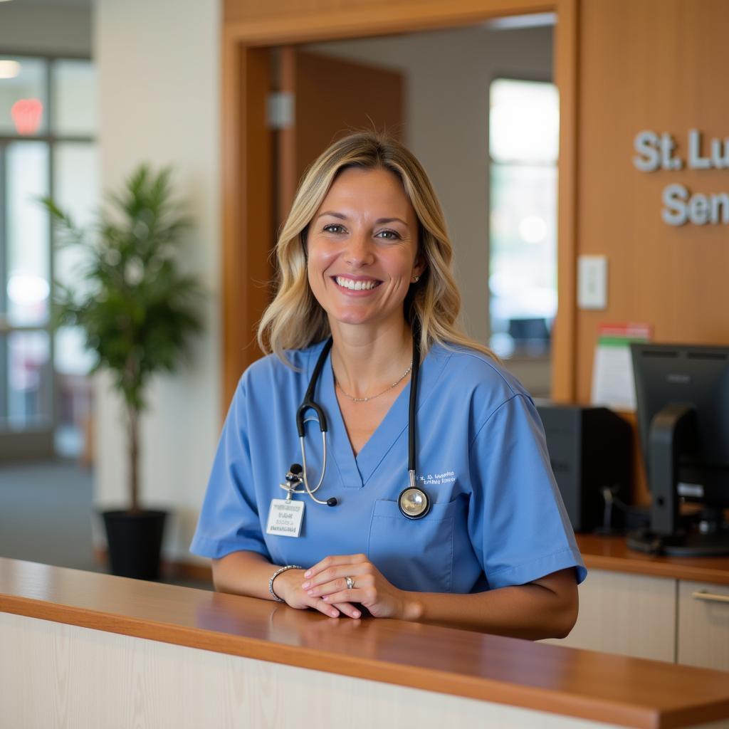 St. Luke's Hospital Information Desk