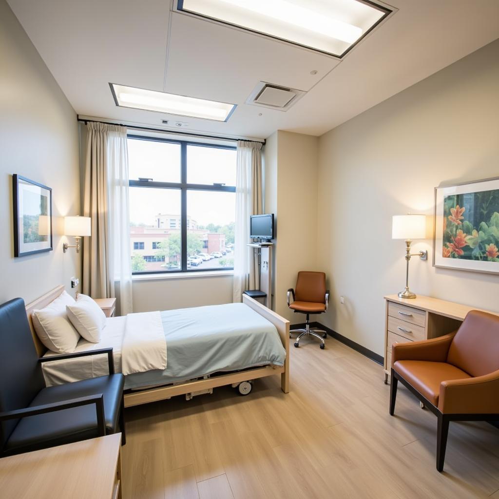 St. Margaret's Hospital Patient Room