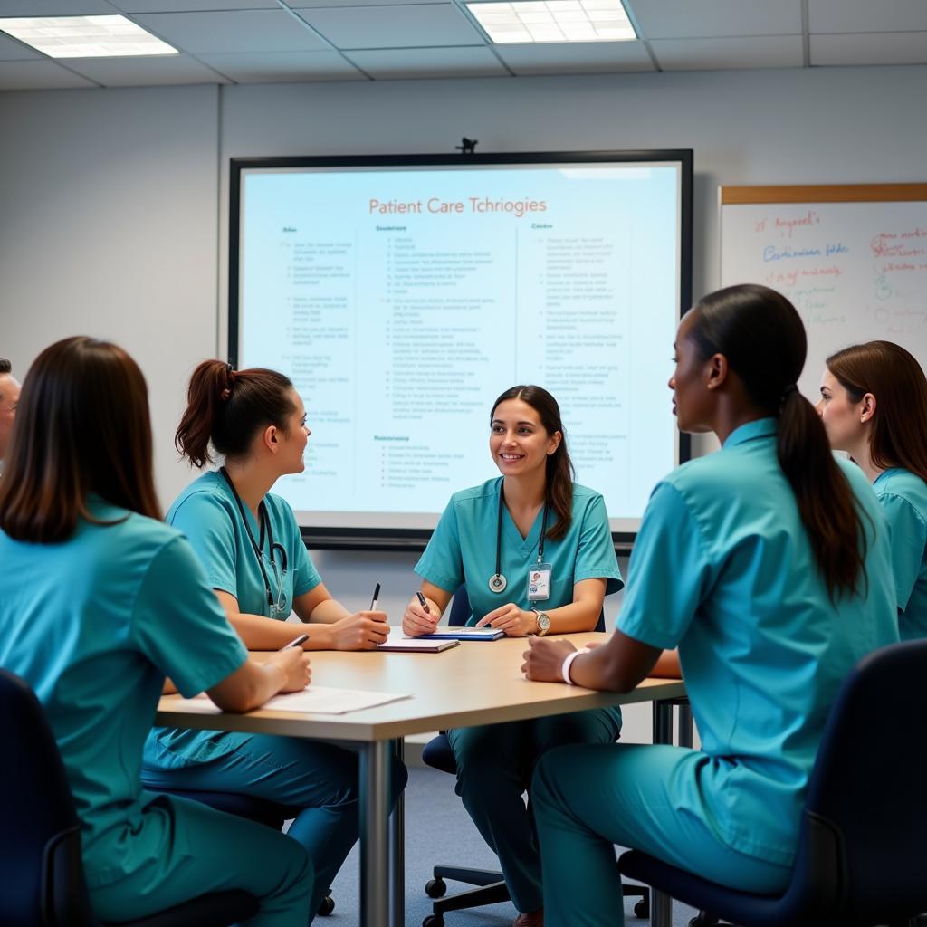 St. Mark's Hospital Nursing Team Meeting