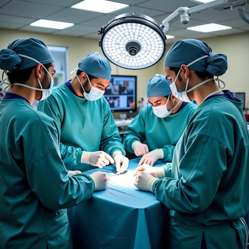 Skilled Surgical Team at St. Michael's Hospital