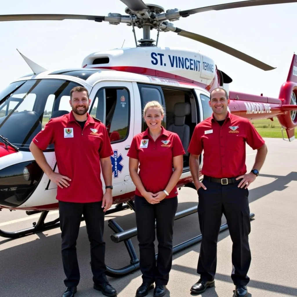 St. Vincent Helicopter Medical Team