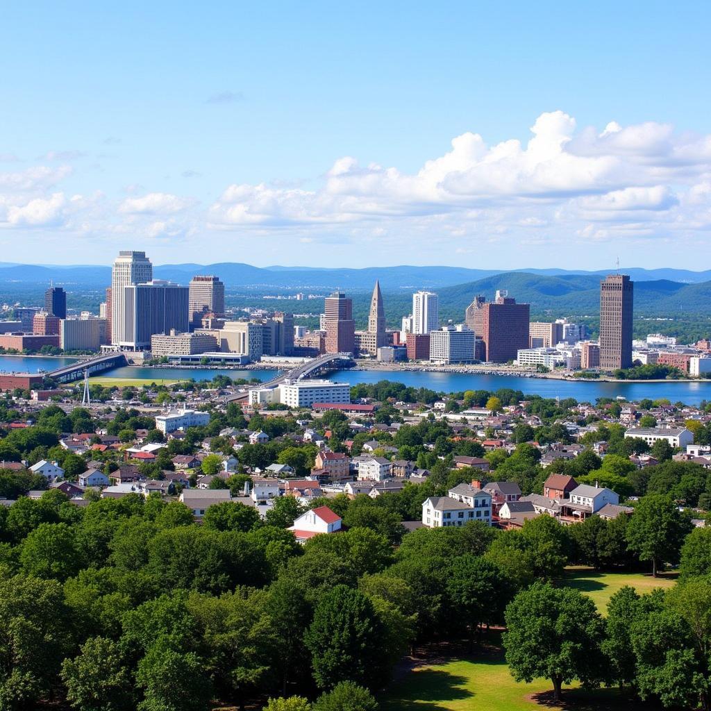 Stamford, Connecticut Cityscape