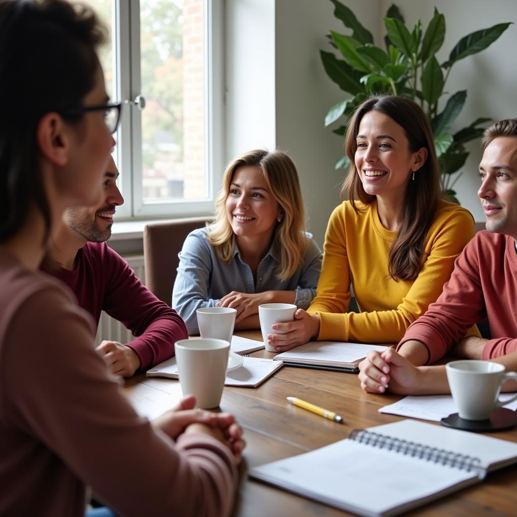 STARN program support group meeting