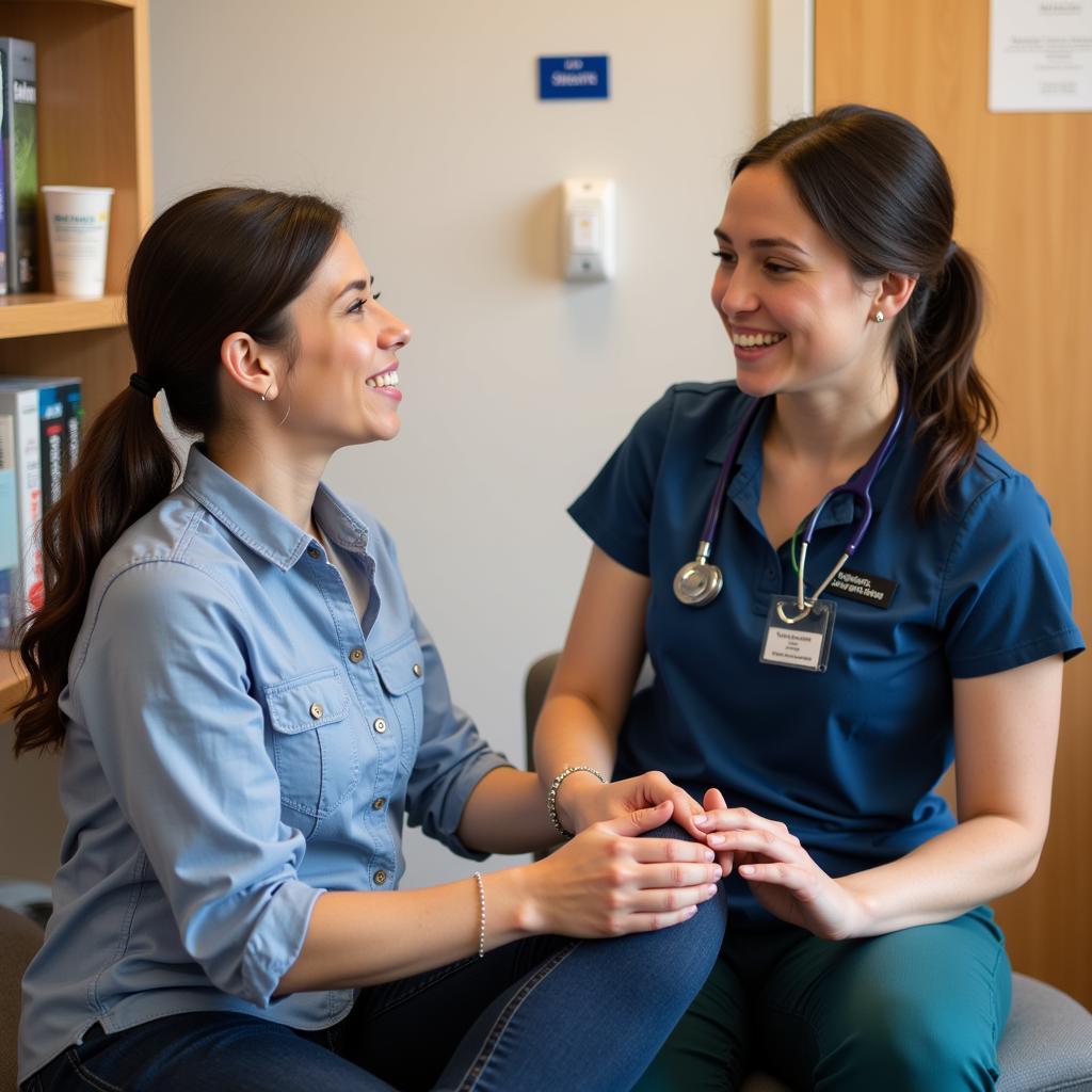 STARN program therapists working with patients