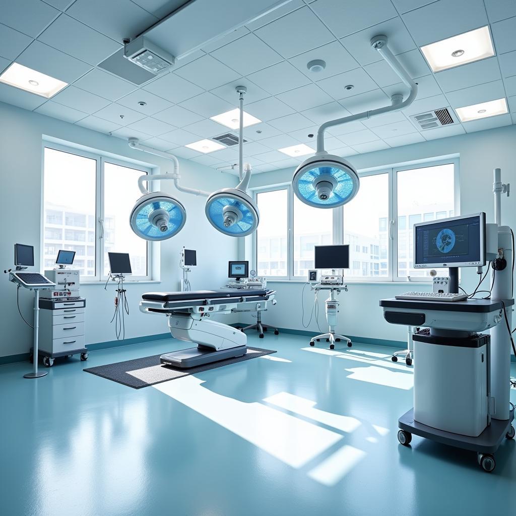 State-of-the-art orthopedic surgical suite