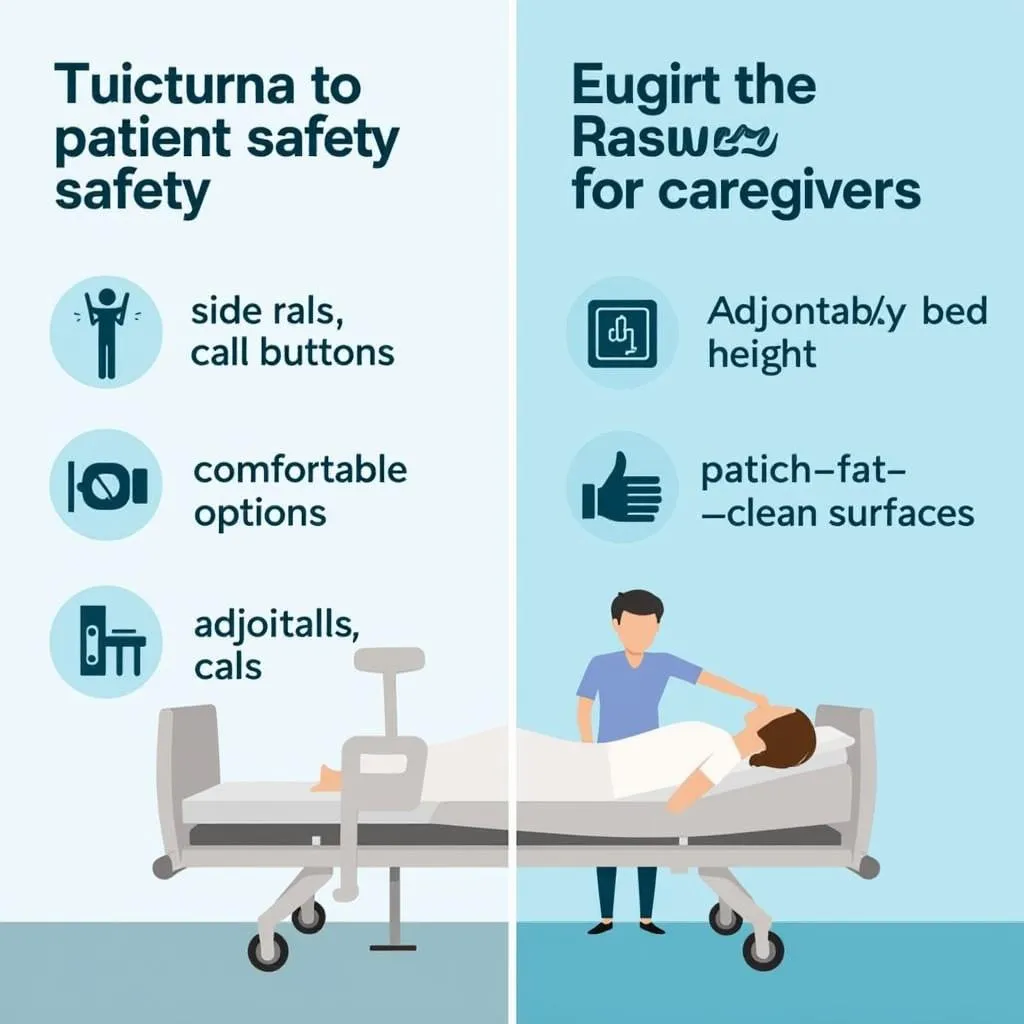 Stryker Hospital Bed Features for Patient and Caregiver Safety