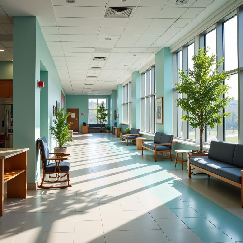 Spacious and Serene Waiting Area