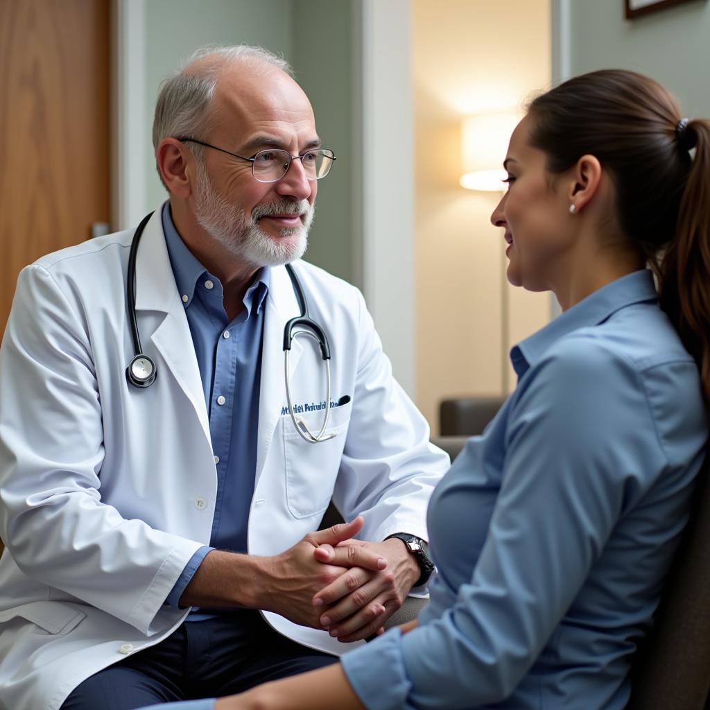 Doctor Patient Consultation in Tennessee Hospital