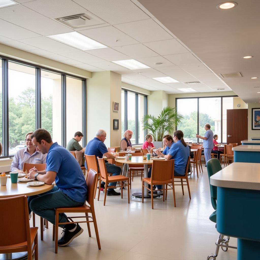 Thomas Hospital Cafeteria Dining Area