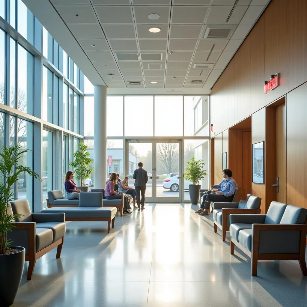 Modern Interior of TU Teaching Hospital Kathmandu