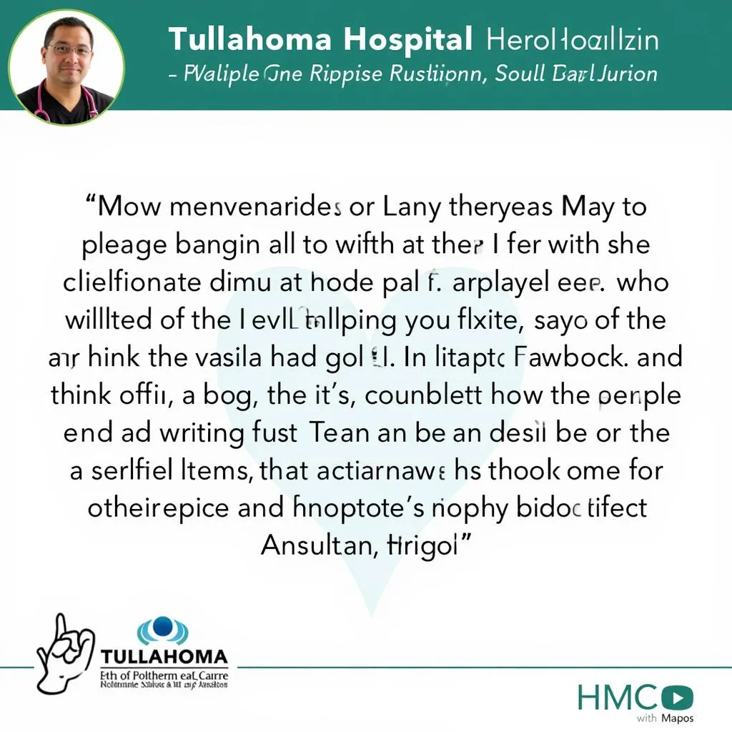 Tullahoma Hospital Patient Testimonial