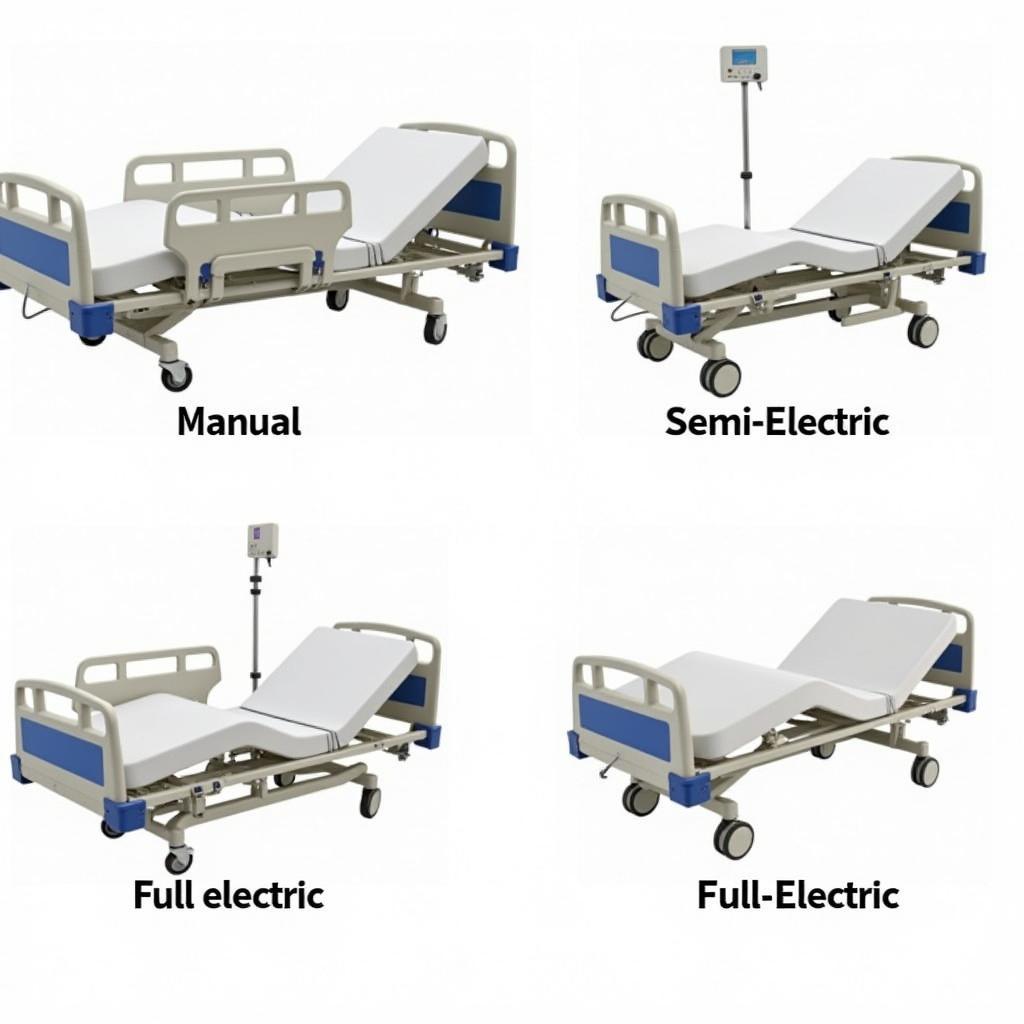 Different Types of Full Hospital Beds