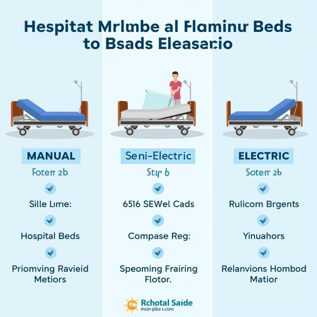 Different types of discount hospital beds