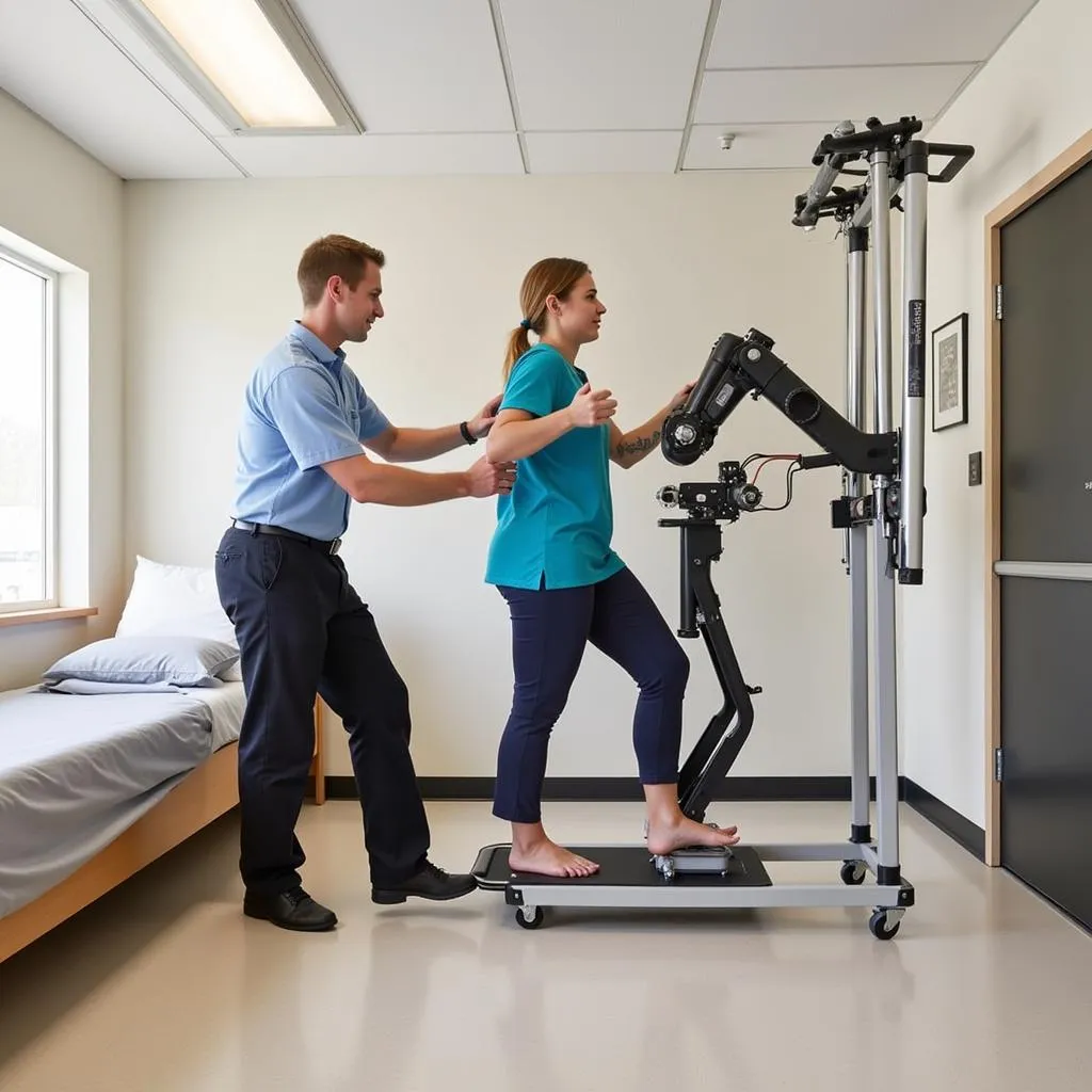 Advanced rehabilitation equipment at Union General Hospital