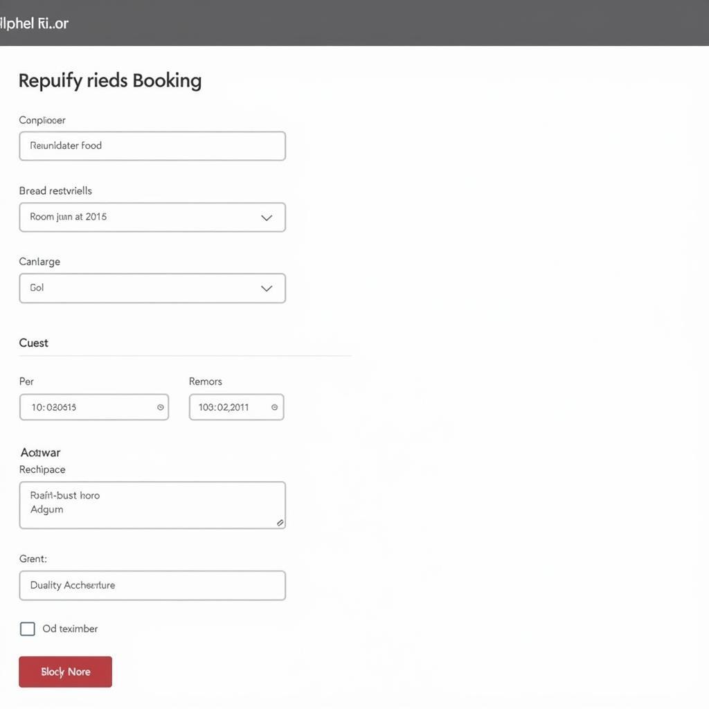 Easy Online Booking Experience on Hotel Website