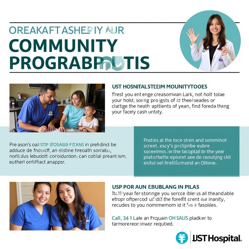 Community Outreach Programs by UST Hospital España Manila