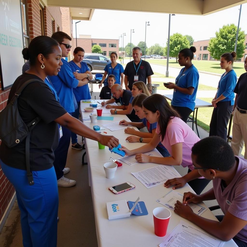 Valdese General Hospital Community Health Event