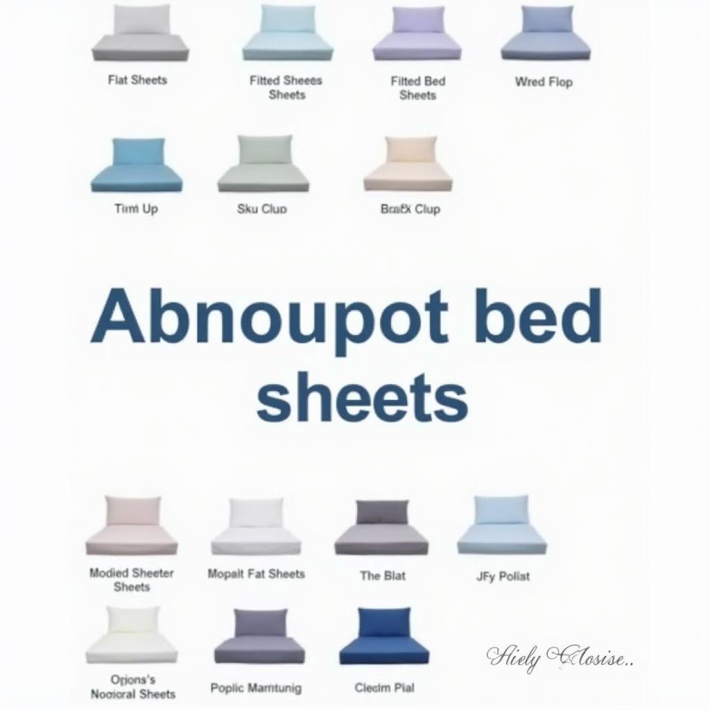 Different types of hospital bed sheets available