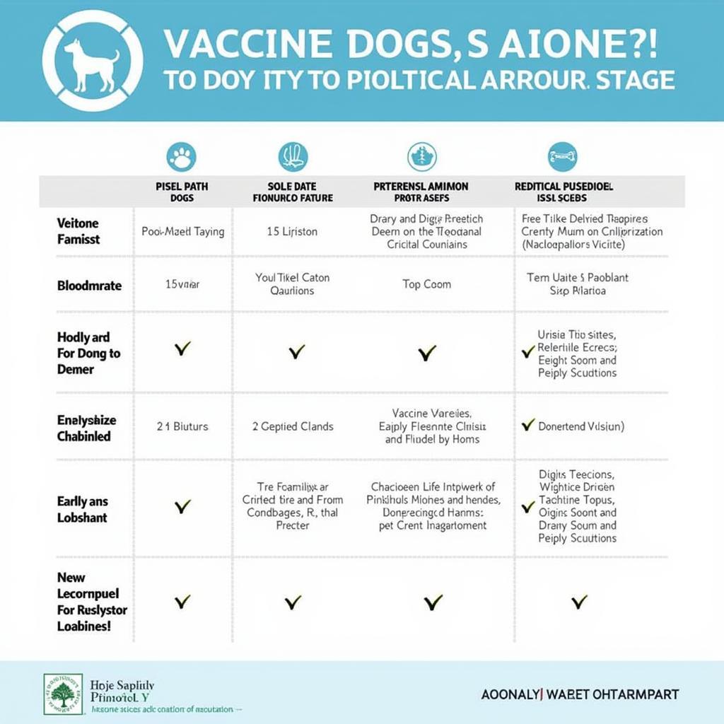 Vaccination Chart for Dogs and Cats at VCA