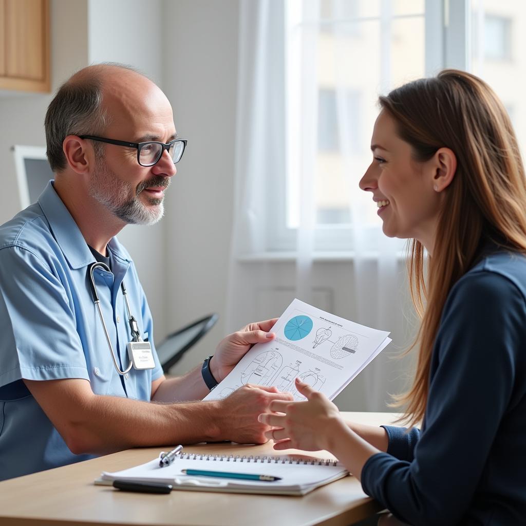 Veterinarian Communicating with Pet Owner in Connecticut