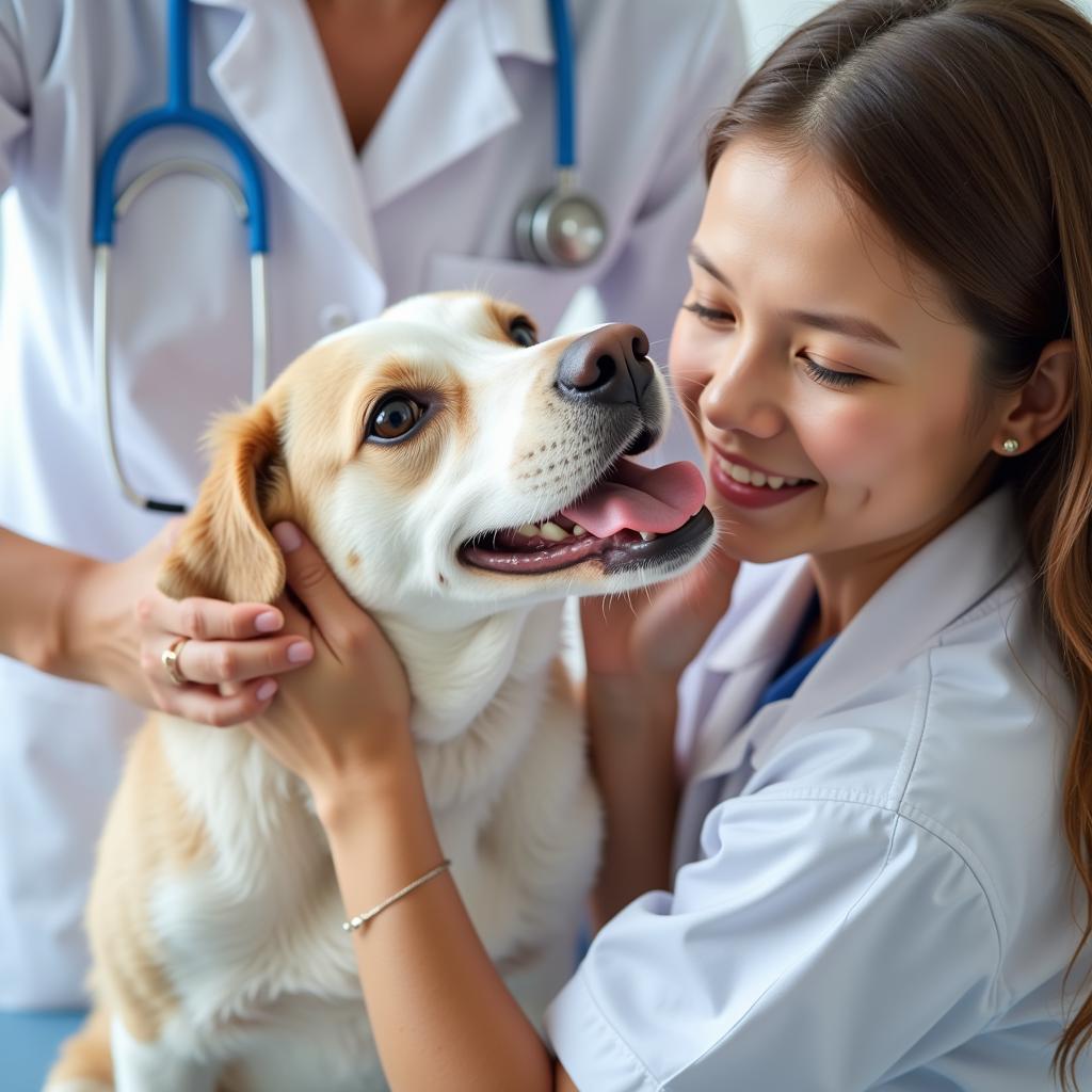 Fear-Free Veterinary Visit for a Dog