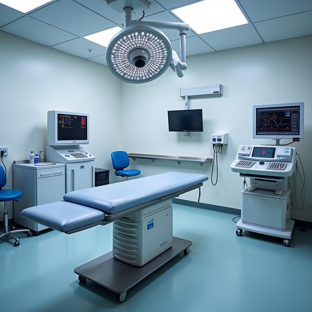 Modern Exam Room at Steele Creek Animal Hospital 