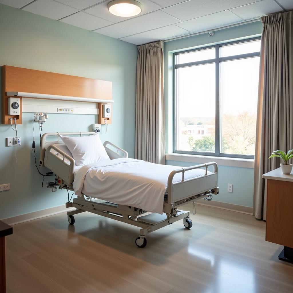 Comfortable and Modern Patient Room