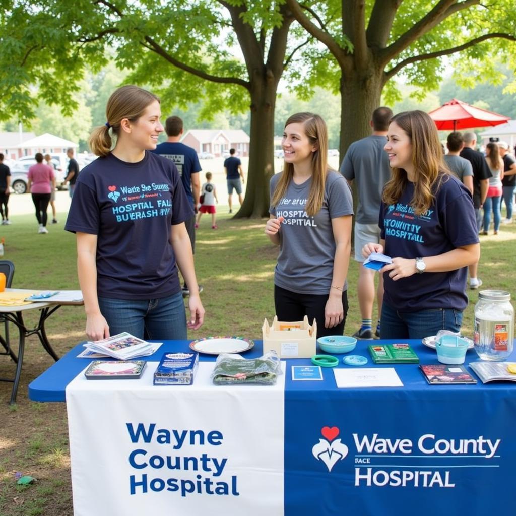 Wayne County Hospital Community Event