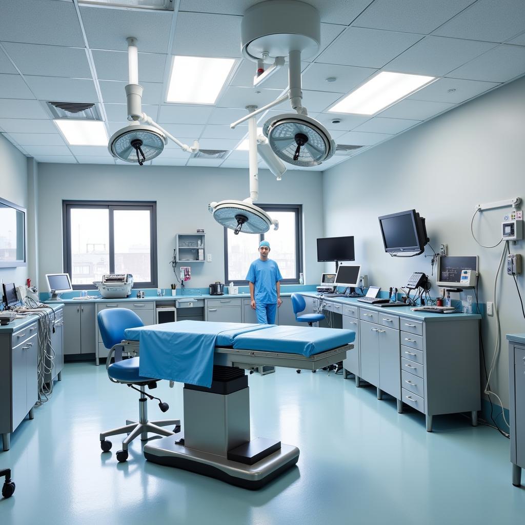 Sterile surgery room in Welch Veterinary Hospital