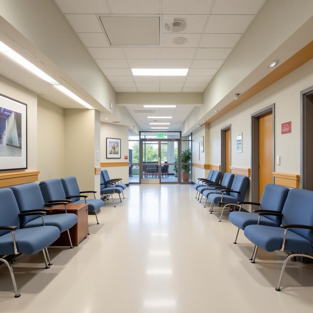 Waiting Area at WellSpan Gettysburg Hospital Emergency Department