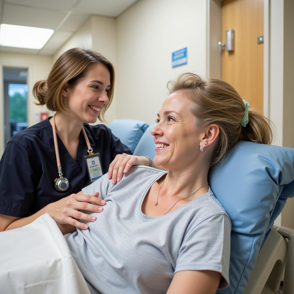 Therapist and patient engaging in one-on-one therapy session at Willingway Hospital 