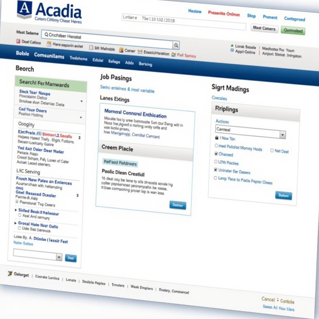 Acadia Hospital Careers Website