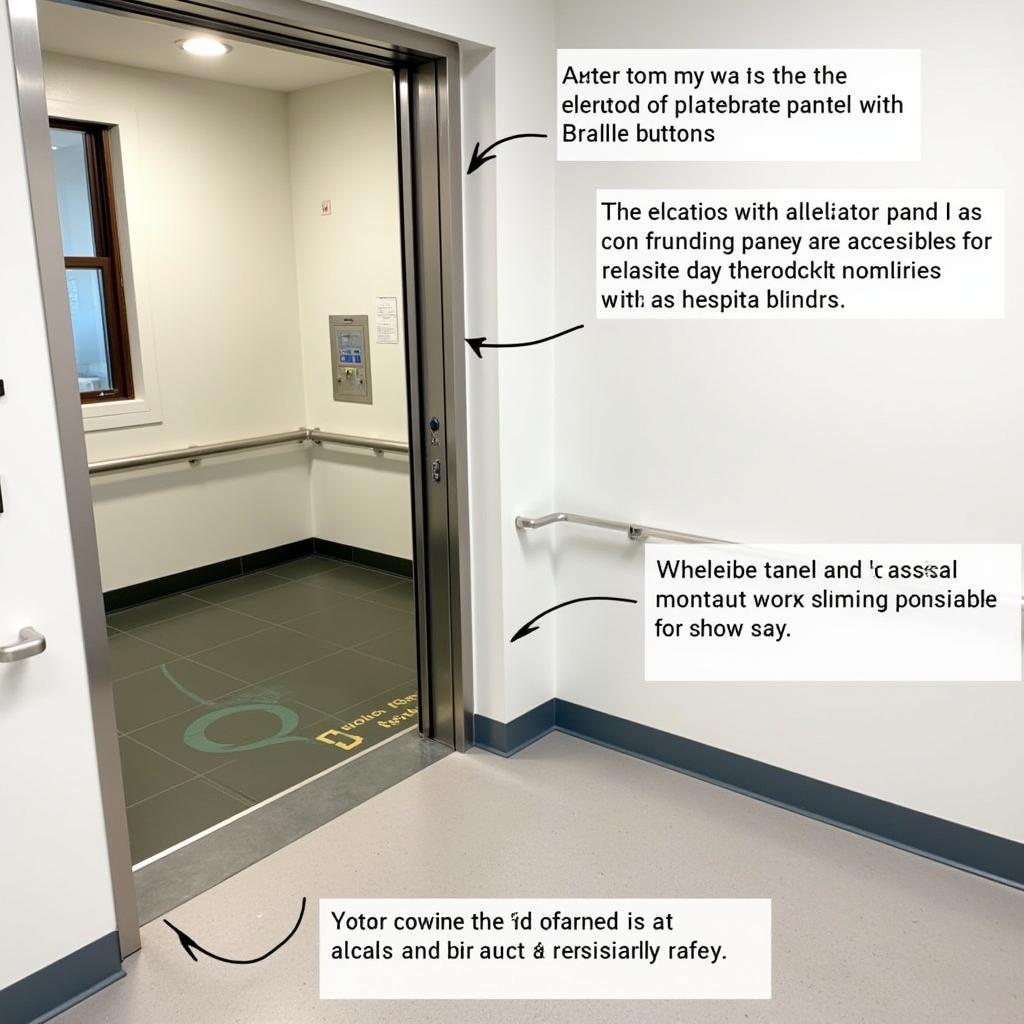 Accessible Hospital Elevator Features