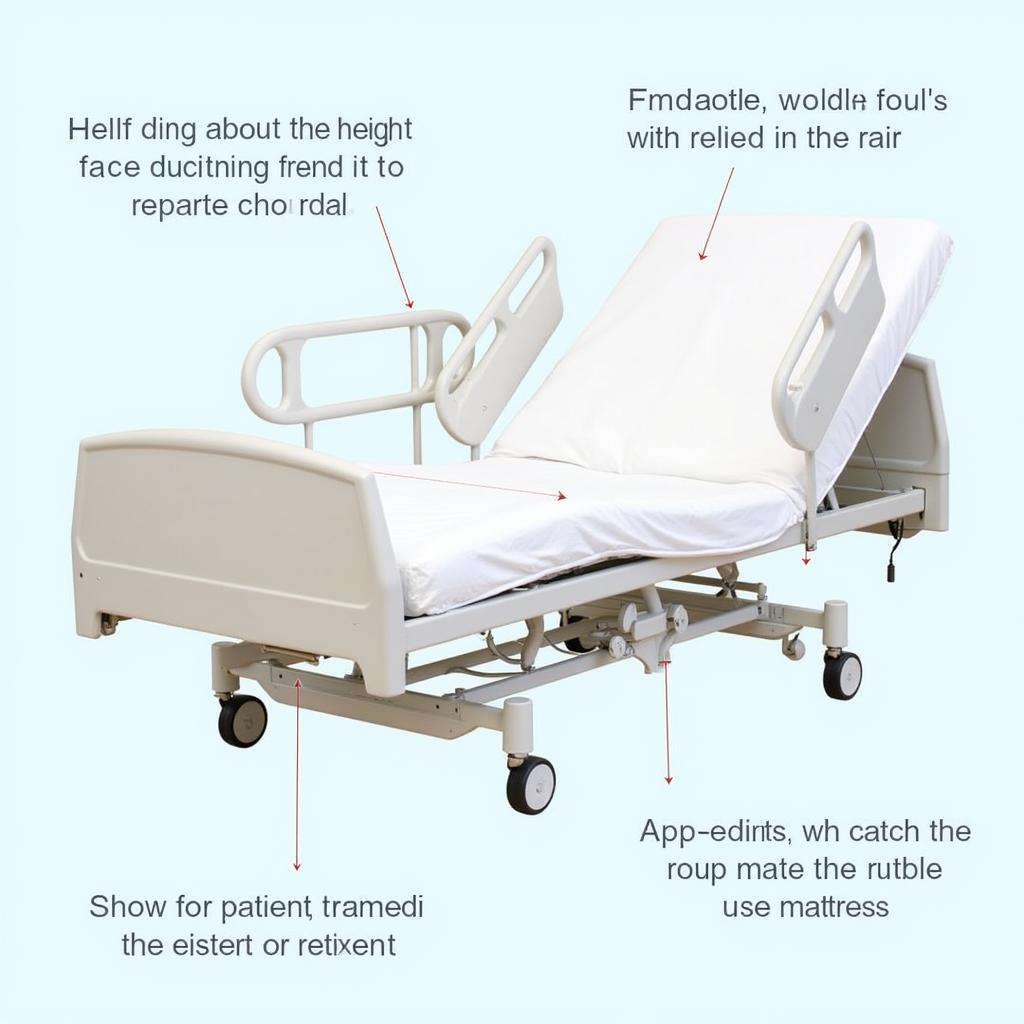 Adjustable Hospital Bed Features